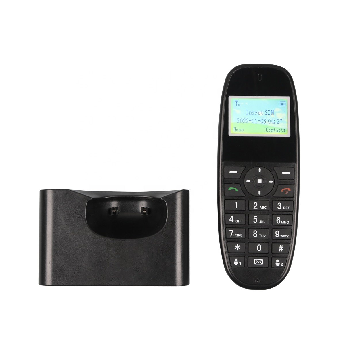 OEM ODM 3G GSM with SIM Card Slot Hands Free Call 2.2 inch Color LCD Cordless Handheld Fixed Wireless Phone